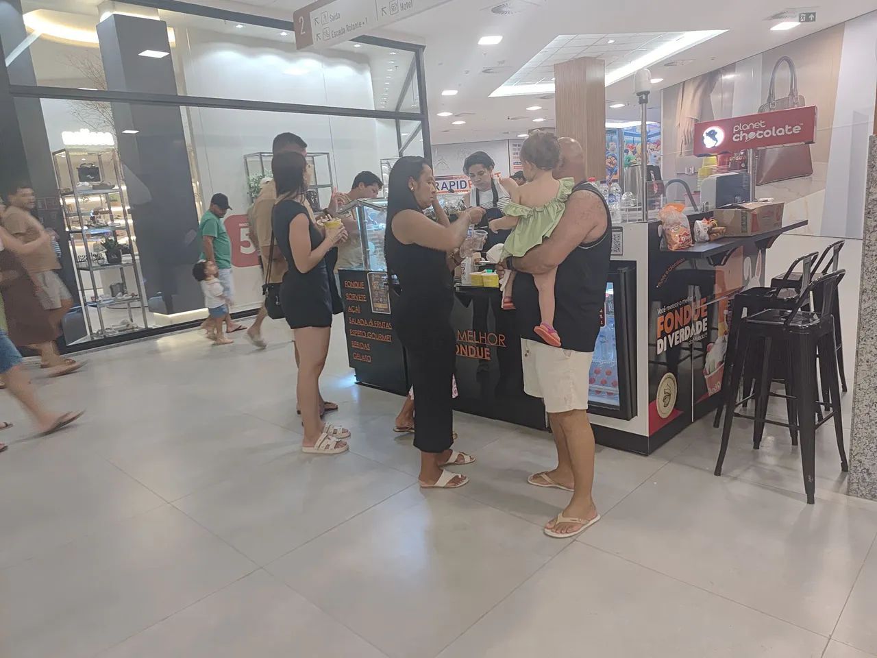 Quiosque Planet Chocolate Shopping Centro Sul  - Foto 5