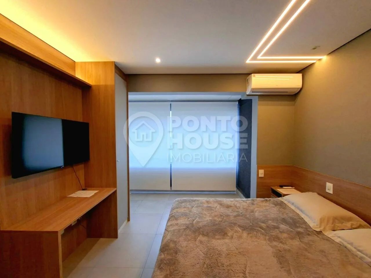 Studio mobiliado à venda, próximo a PUC, condomínio completo - Foto 2
