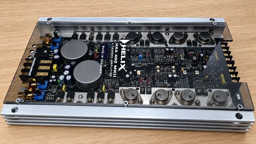Amplificador Helix HXA 400 MK2 - Módulo de Som Automotivo High-End (4 Canais) - Foto 3
