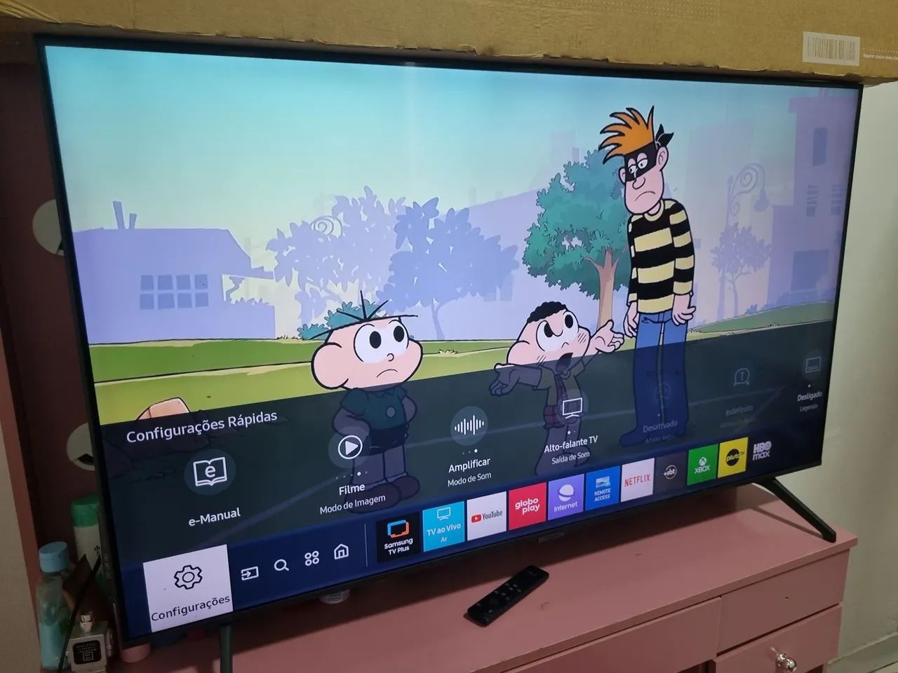 TELÃO SMART SAMSUNG TIZEN 4K UHD CRISTAL 50 - Foto 2