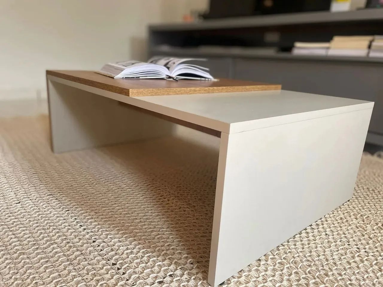 Mesa de centro - 80cm x 55cm - Foto 4