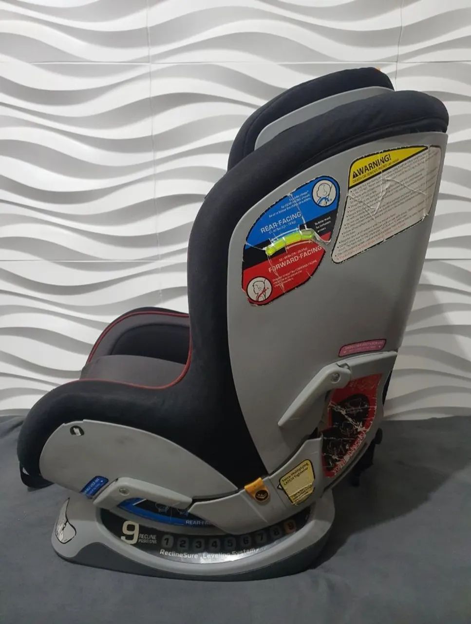 Cadeira para Auto Nextfit - Vermelho/Preto Chicco - Foto 4