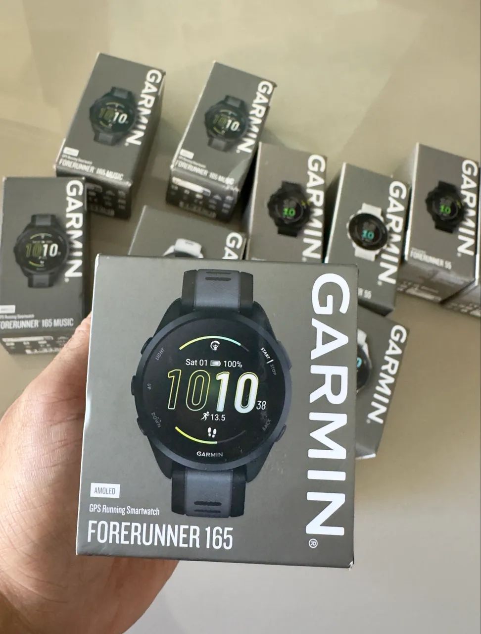 Relógio Garmin Forerunner 165 | Preto (Lacrado)