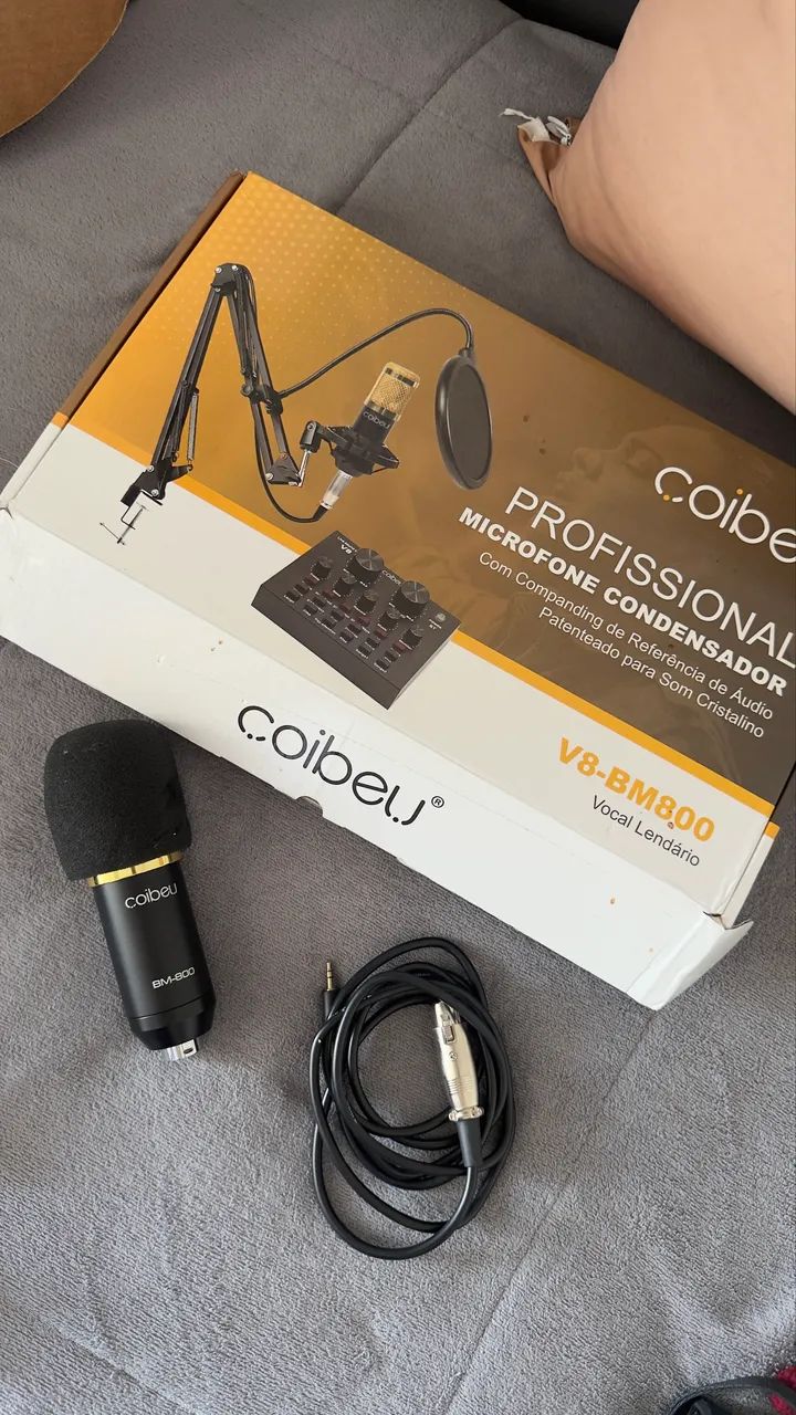 MICROFONE CONDENSADOR COIBEU - Foto 2