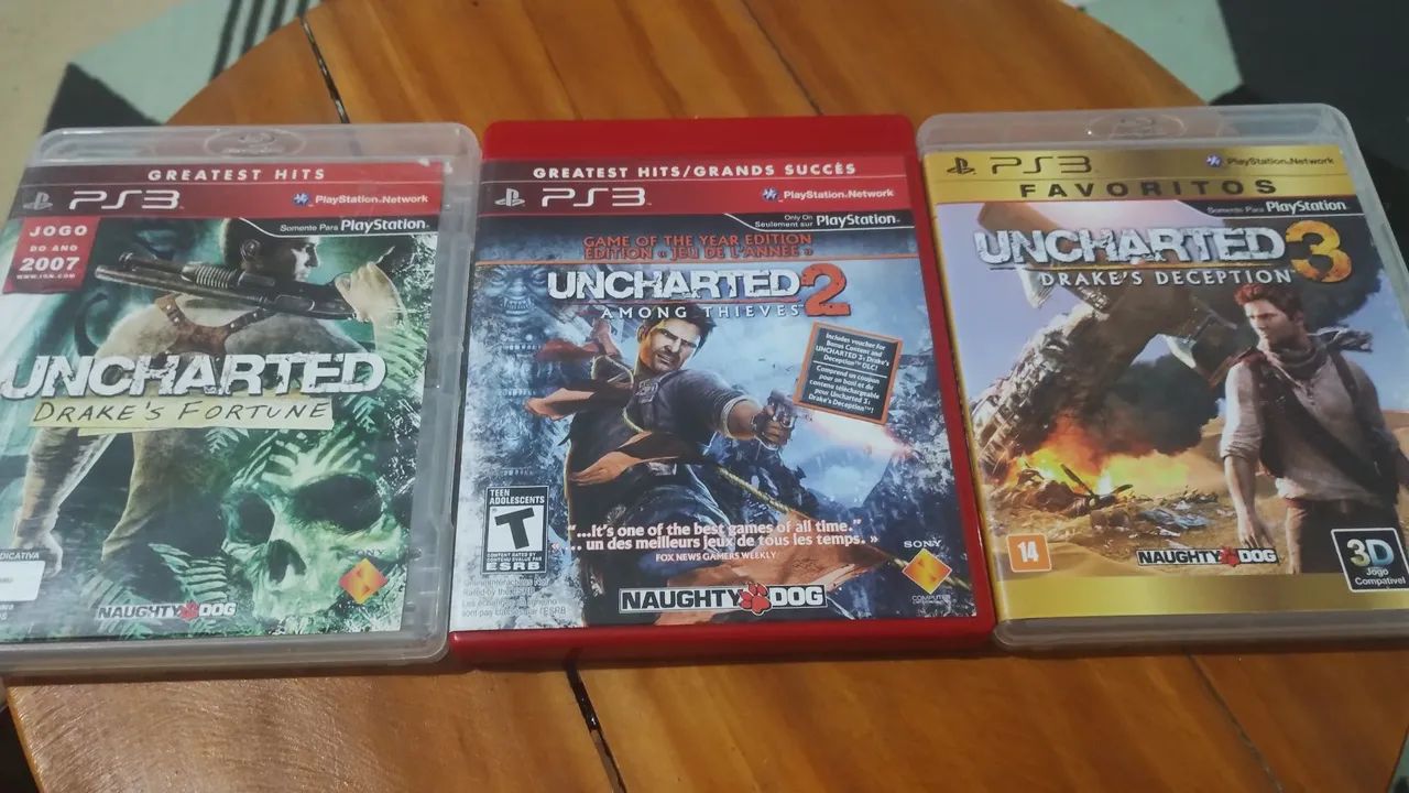 Unsharted ps3 coleção 