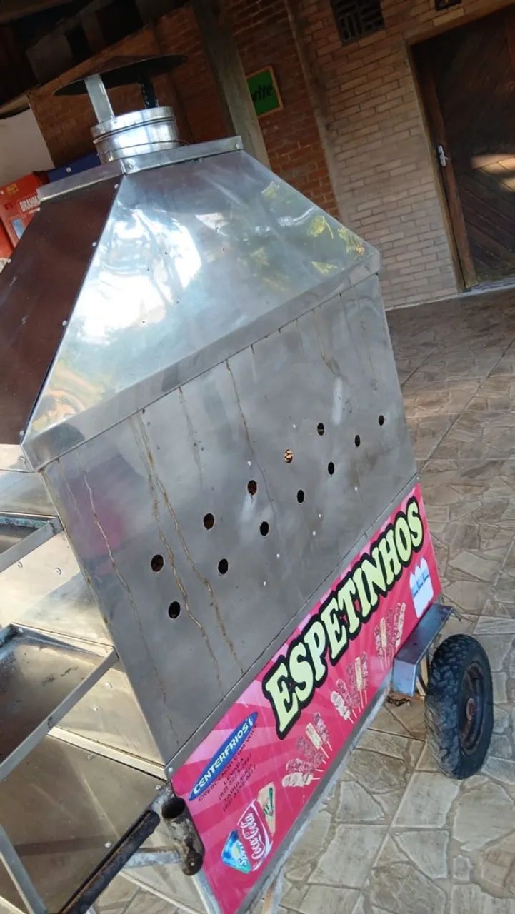 Carrinho de Churrasco em ótimas condições!!! - Foto 2