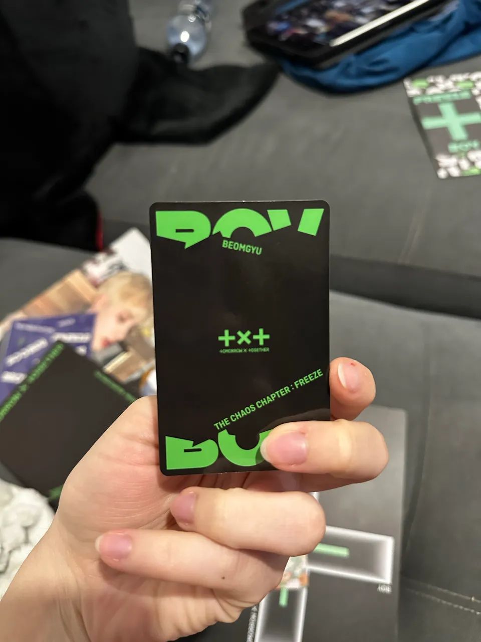 2 Photocards TXT Beomgyu FREEZE - CDs, DVDs etc - Vila Carvalho