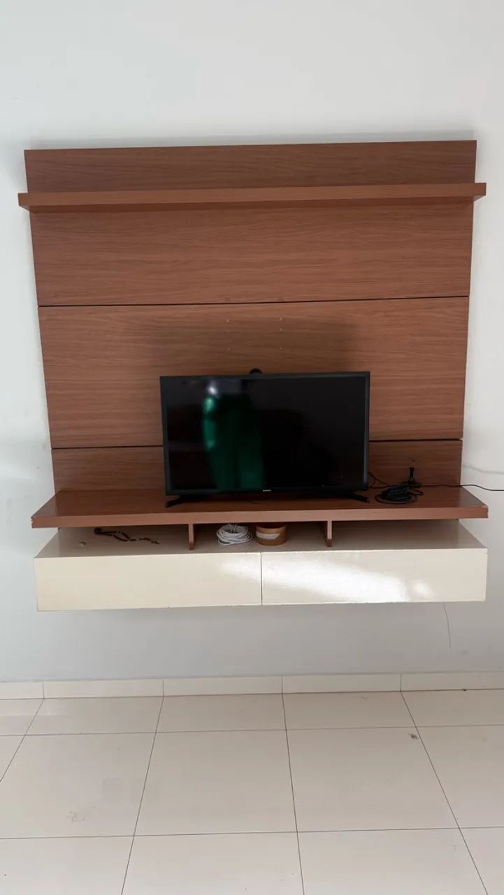 Painel de tv com home 