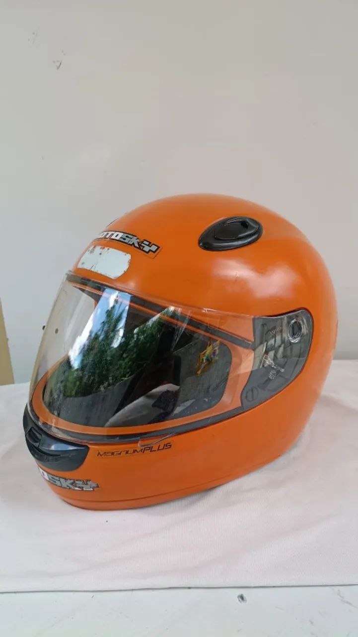 Capacete Sky Orange N60
