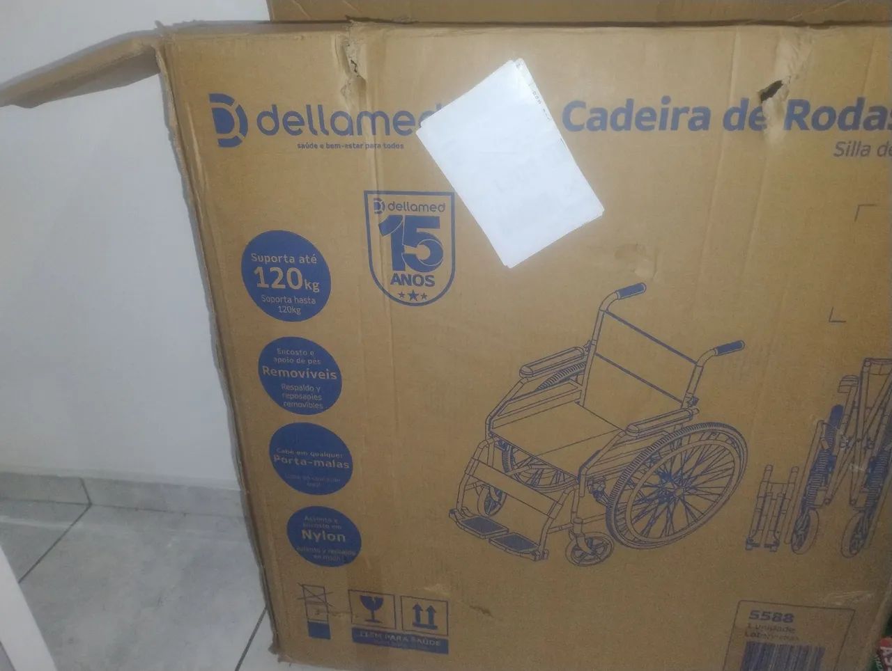 Cadeira de rodas d100 - Foto 3
