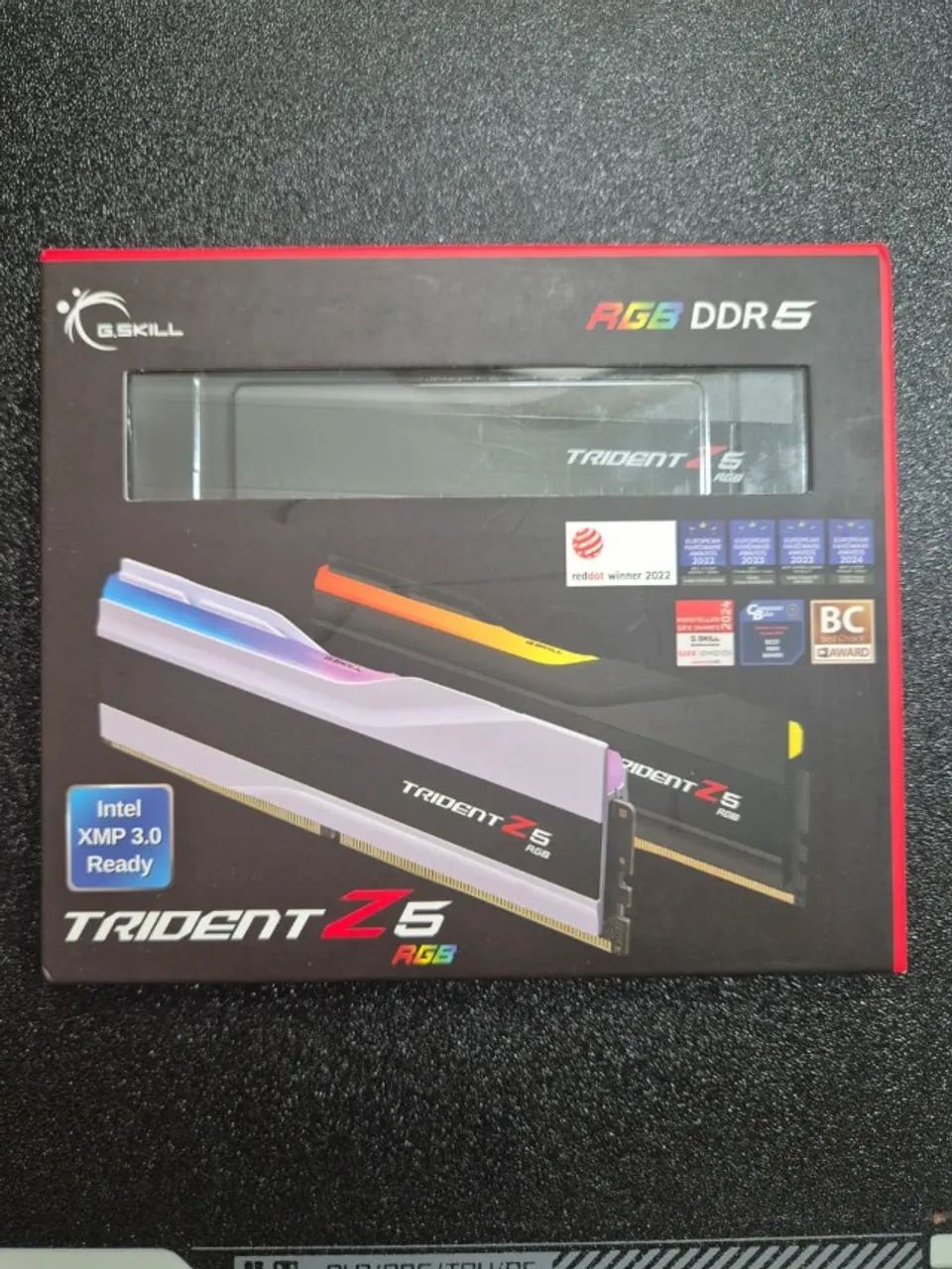 G.SKILLDDR5 32GB 6000(CL36) XMP3.0 TM5完走 G.Skill Trident Z5 RGB Series 32GB DDR5-6000 CL36 - Memória RAM
