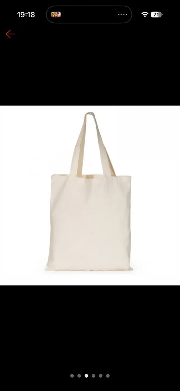 Ecobags algodão cru, para personalizar ou personalizada! - Foto 2