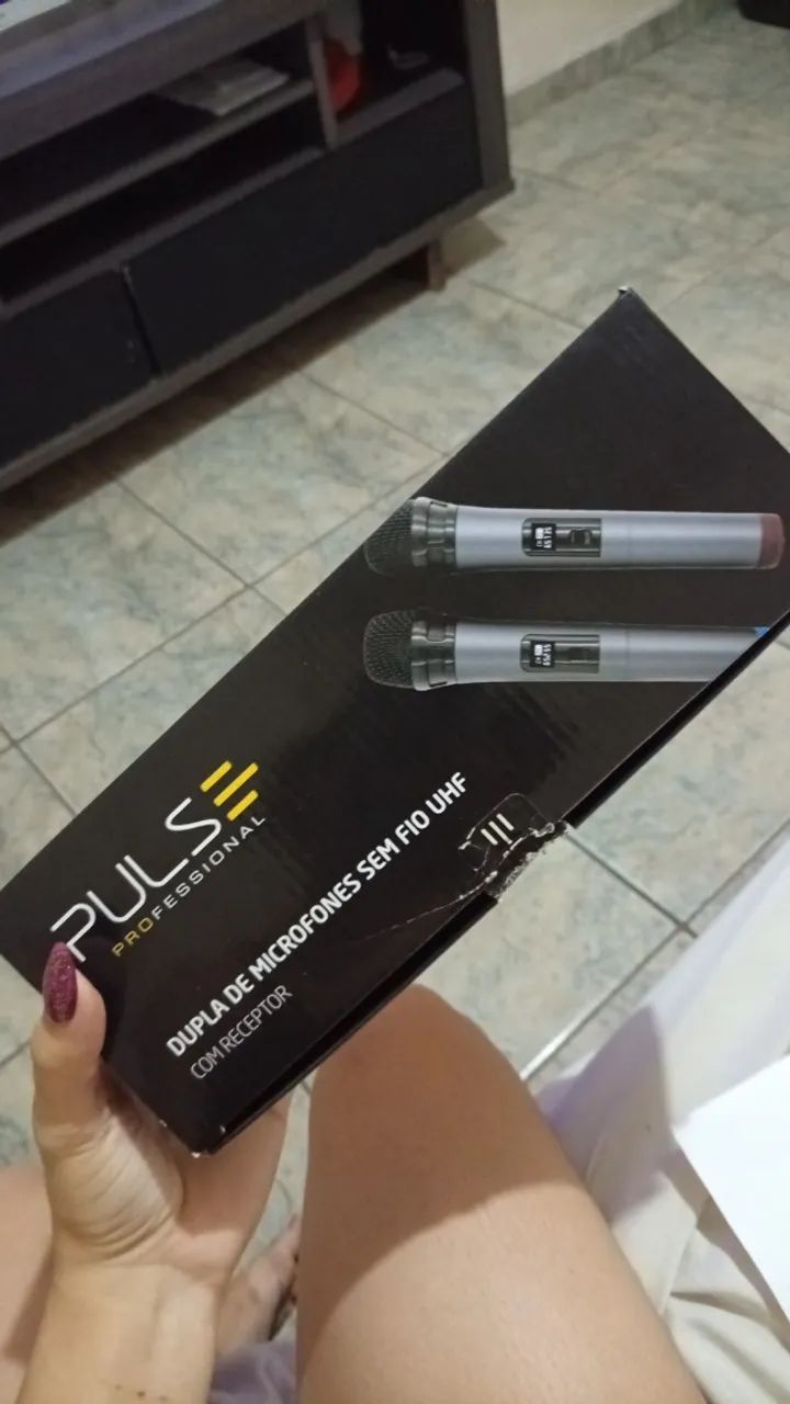 Microfone profissional novo - Foto 3