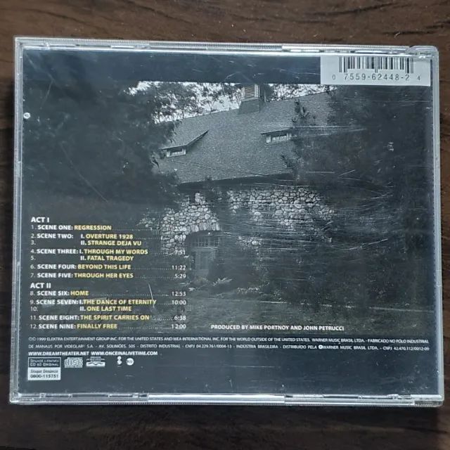 Dream Theater - Scenes From A Memory CD (Original 1999) Impecável