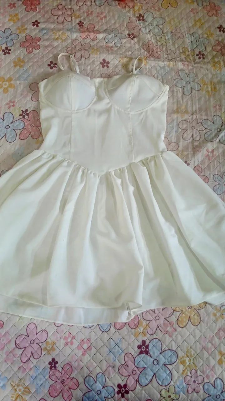 Vestido Branco réveillon 