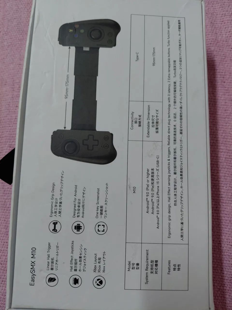 Controle Mobile Easysmx M10 Hall Effect Usb C Android Iphone 15 - Foto 2