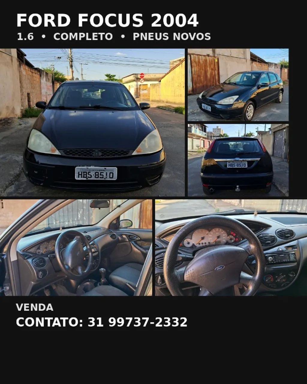 Ford Focus 1.6 S/se/se Plus Flex 8v/16v 5P 2004