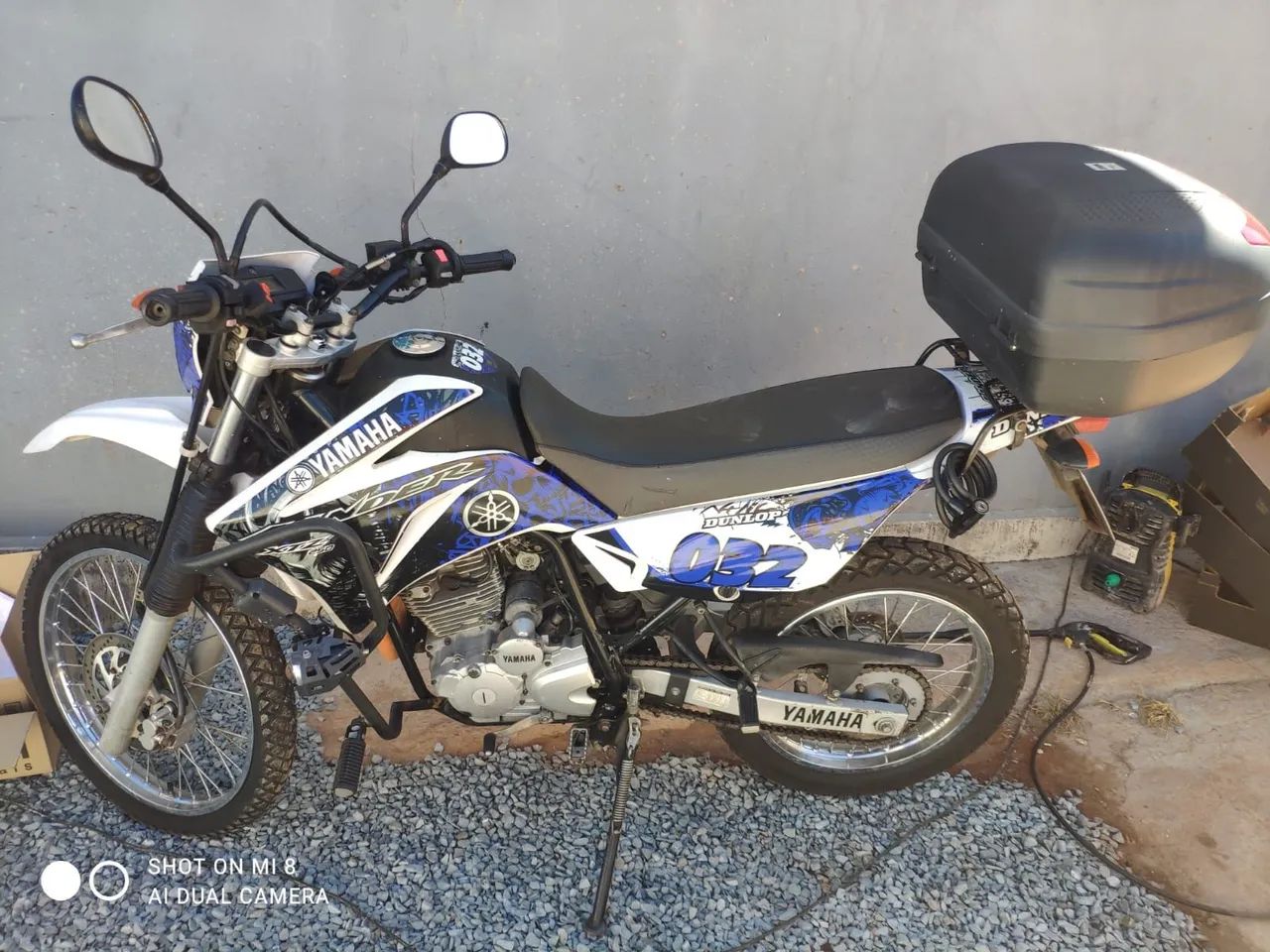 Lander 250cc 2009 documento ok com bau - Foto 3