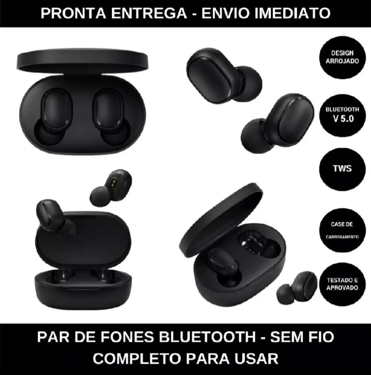 Fone ouvido Xiaomi Redmi Airdots 2 - Foto 2