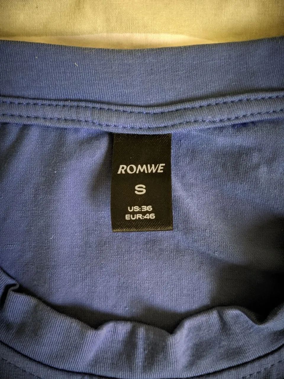 Camisa shein ROMWE estampada - Foto 5