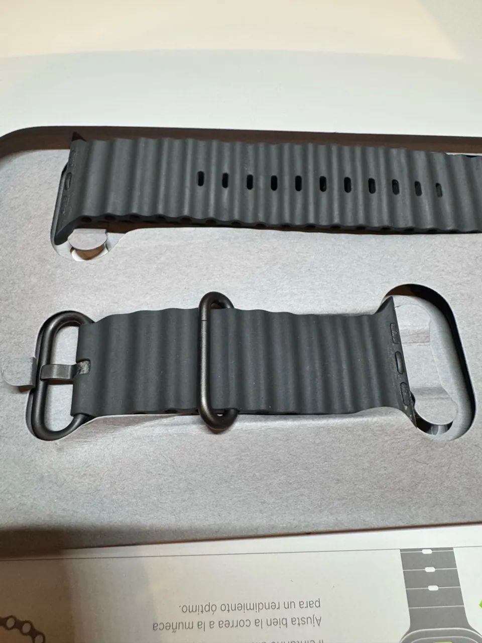 Pulseira Apple Watch Ultra preta  - Foto 2