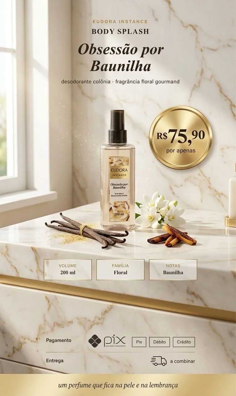 Body splash Eudora 
