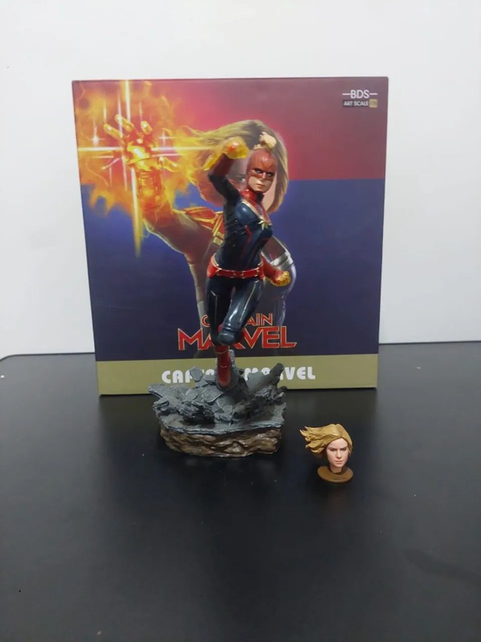 Captain Marvel Bds Art Scale 1/10 - Capitã Marvel - Iron Studios