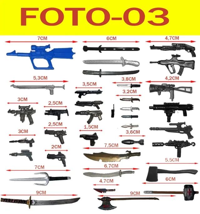 Acessórios para Bonecos e Action Figures - Foto 4