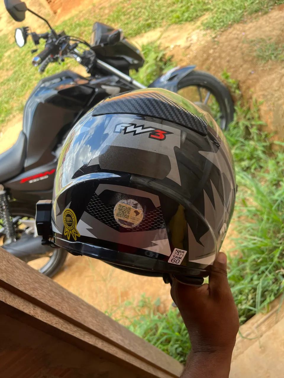 Capacete Fw3  - Foto 5