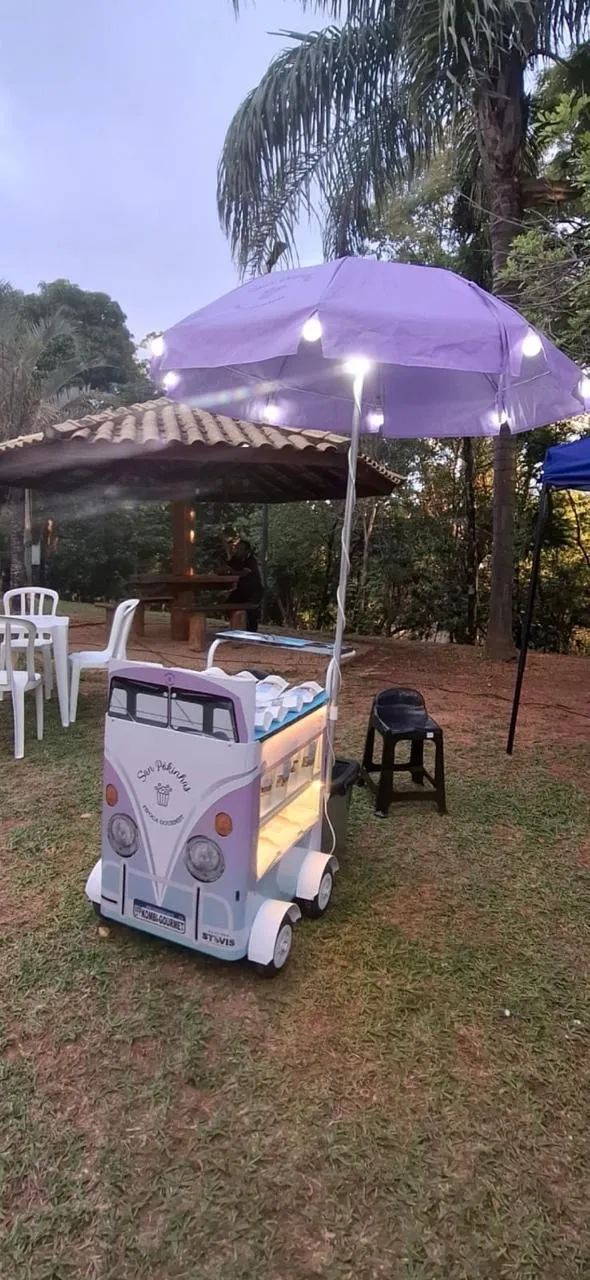 LINDO CARRINHO GOURMET DECORATIVO PARA FEIRAS E EVENTOS. - Foto 3