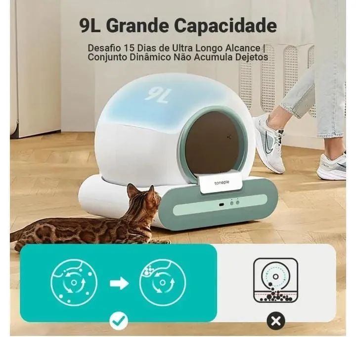 Cx de areia automática  - Foto 3