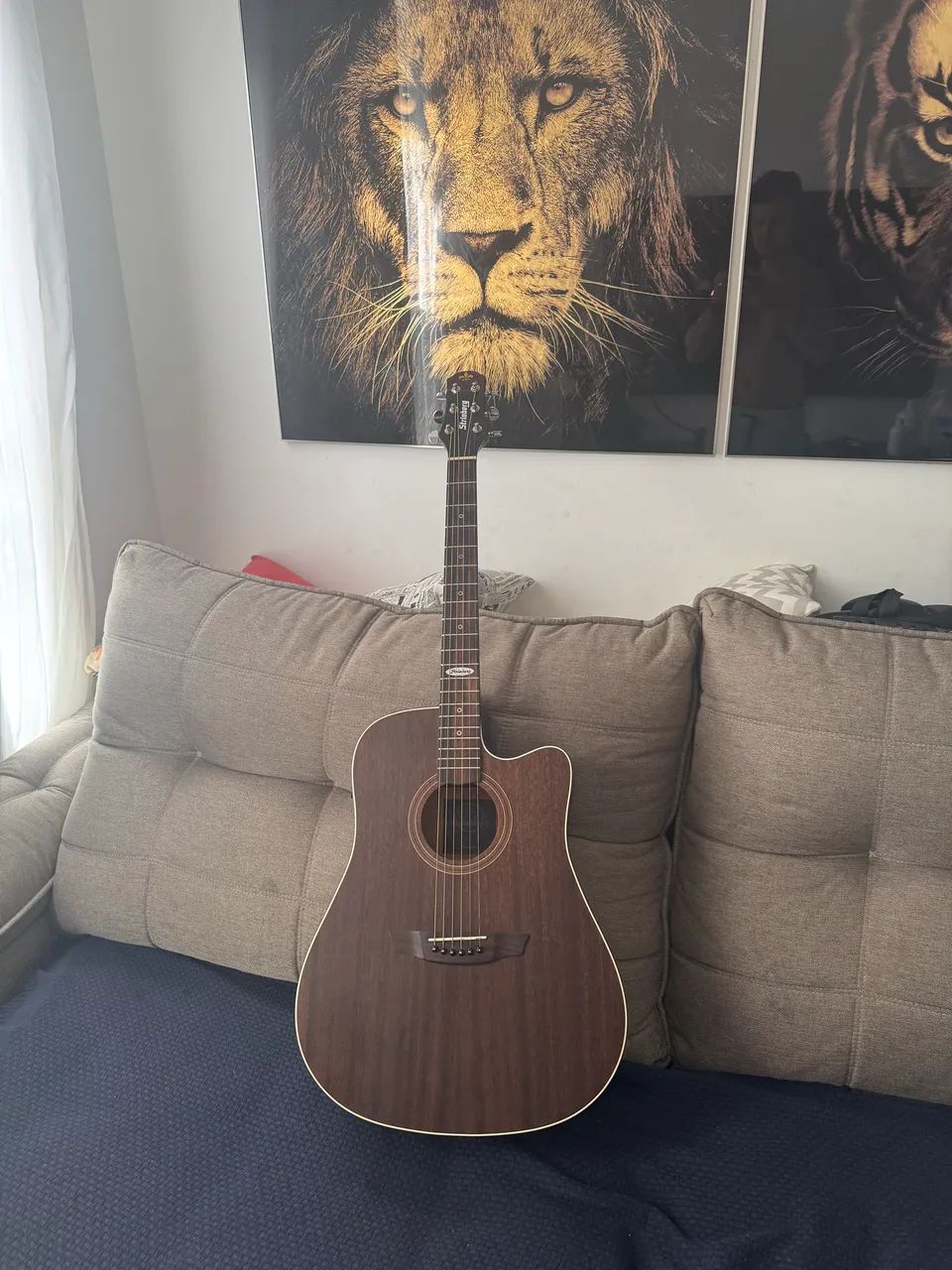Vendo violão elétrico Strinberg - Foto 3