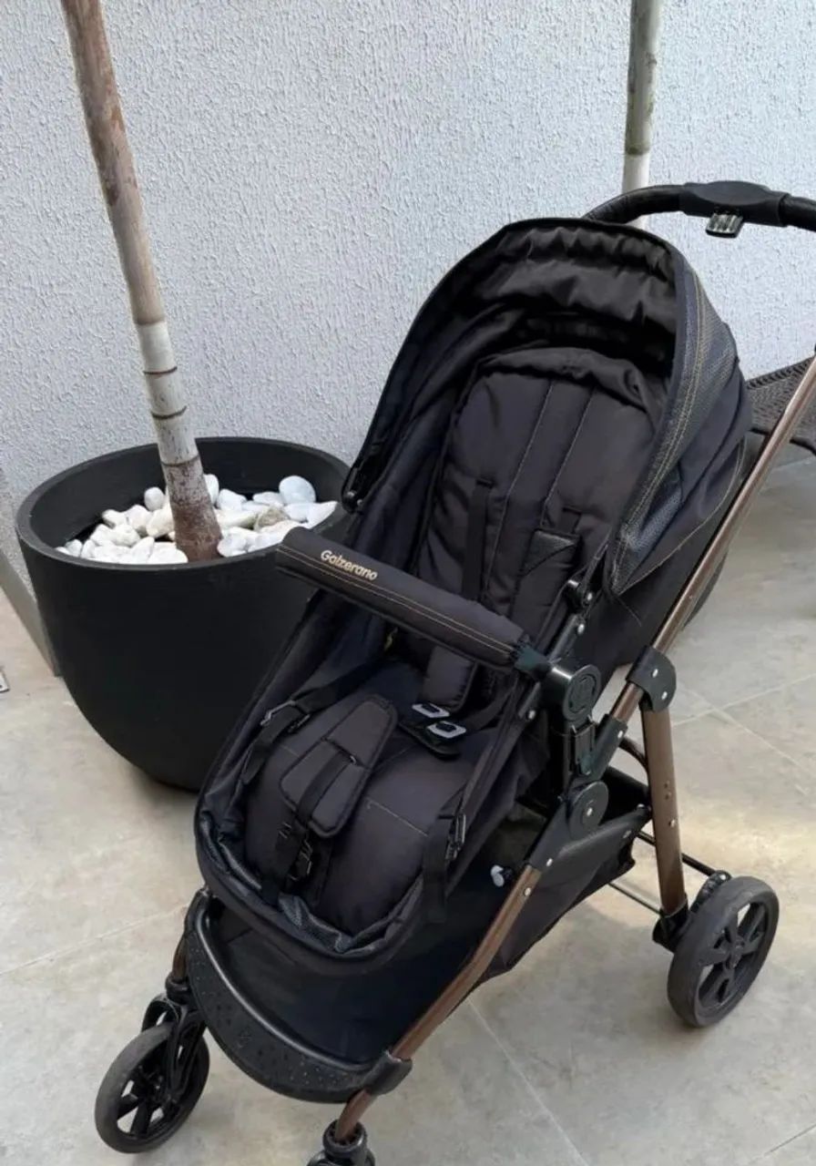 Kit completo carrinho+bebê conforto+ base - Foto 5