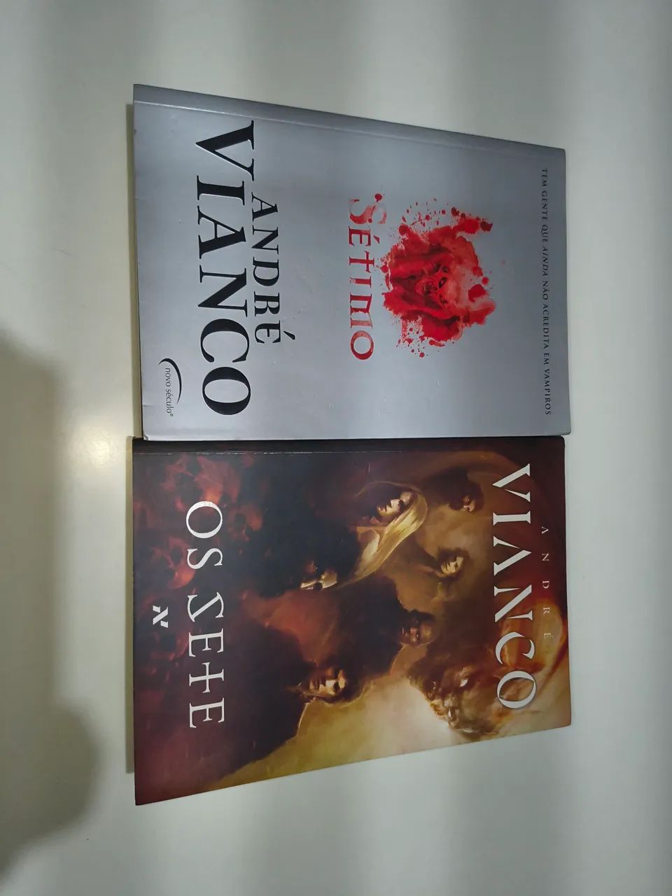 Os sete e Sétimo - usados (André Vianco)