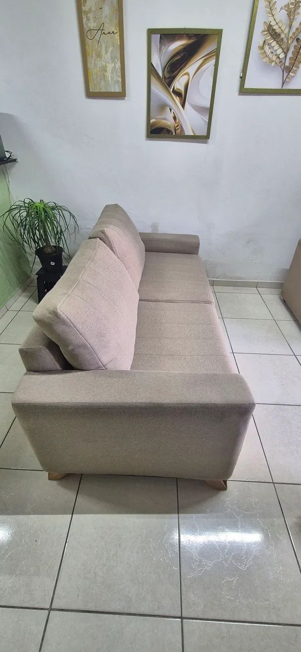 Sofá estado de novo, 1.90mt, ótimo estado, com 1 ano e 3 meses de uso.  - Foto 3