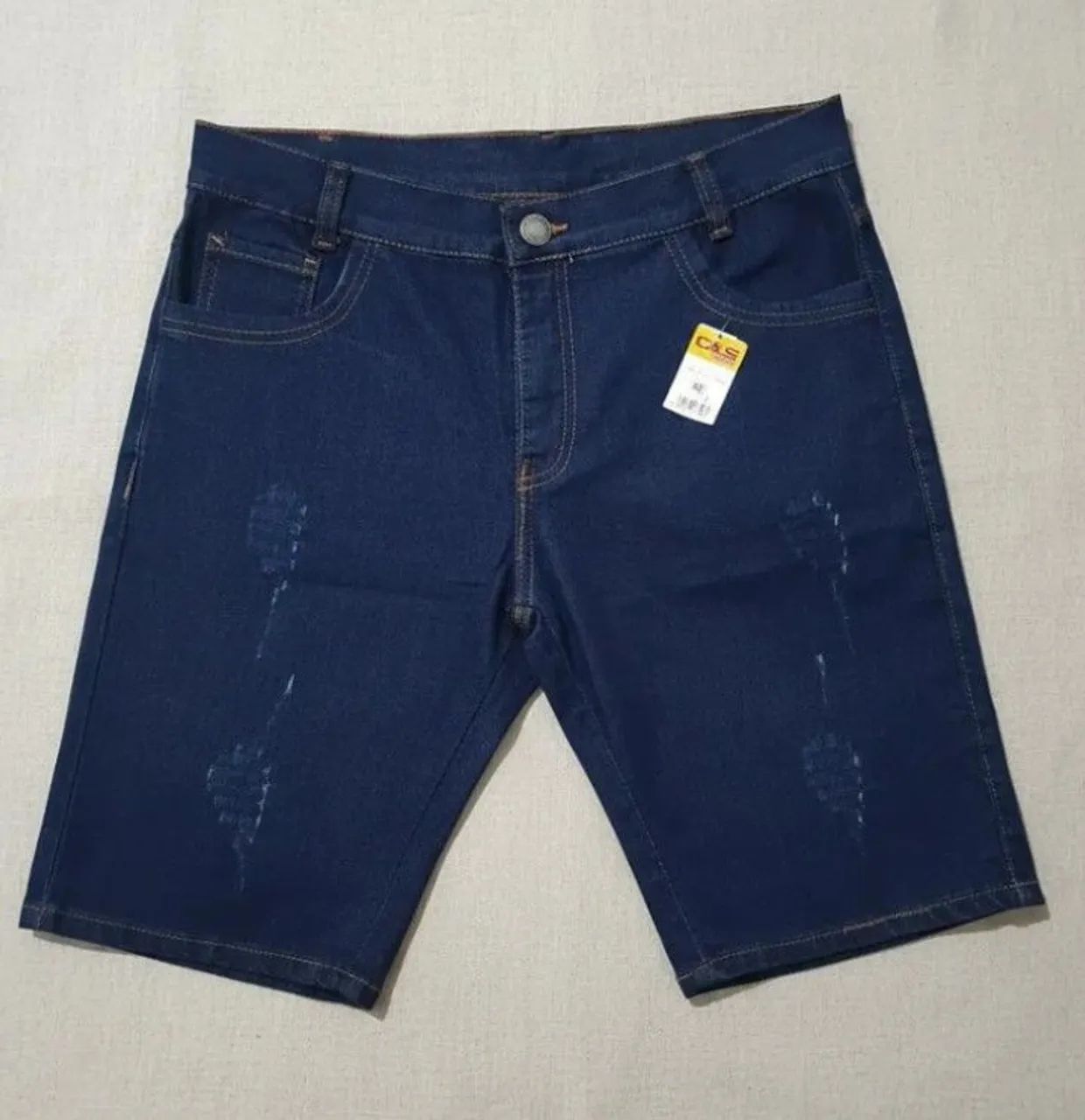 Bermuda masculina jeans 