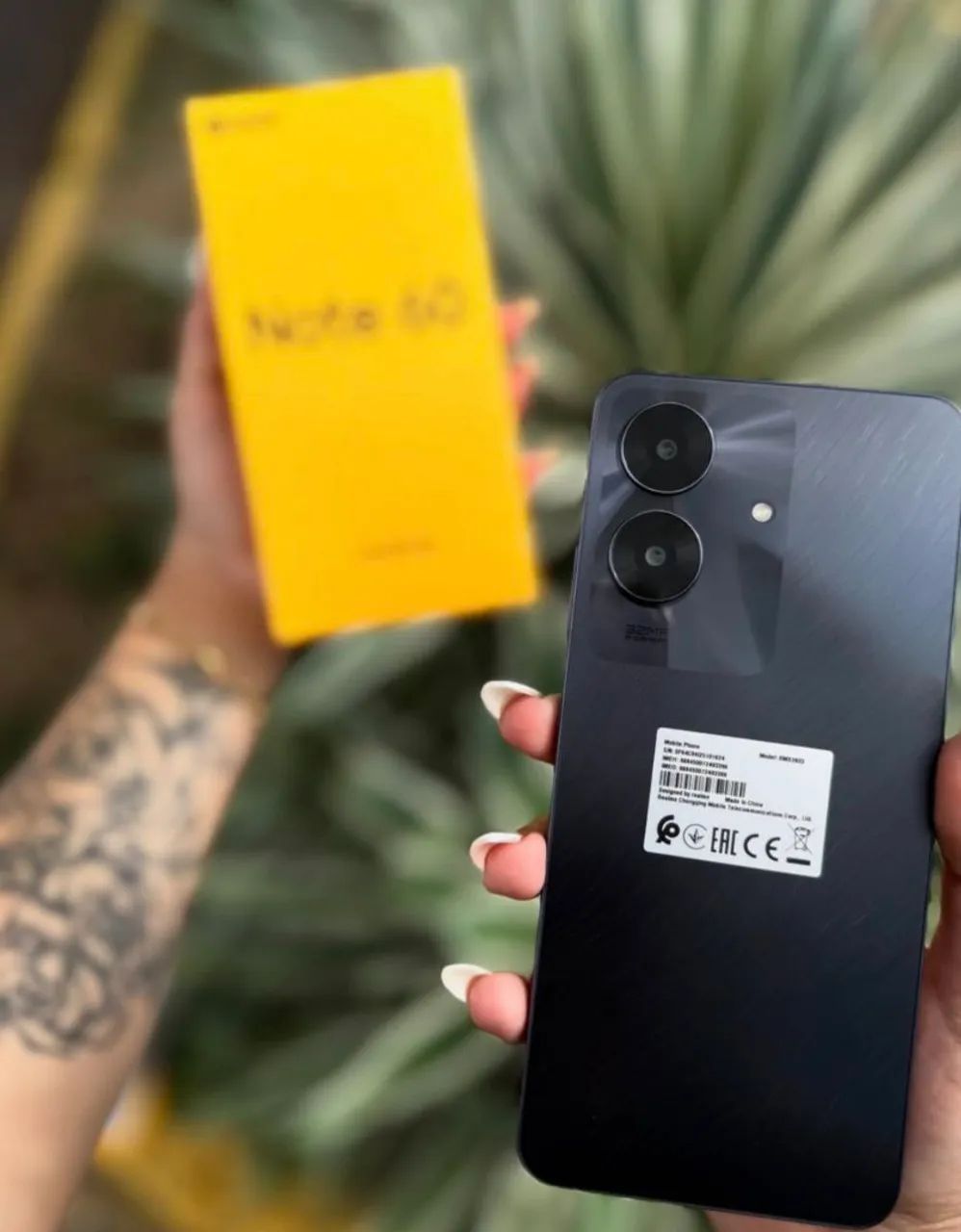 Celular Novo- Promoção de 2026 - Note 60 - 128/4 Preto 