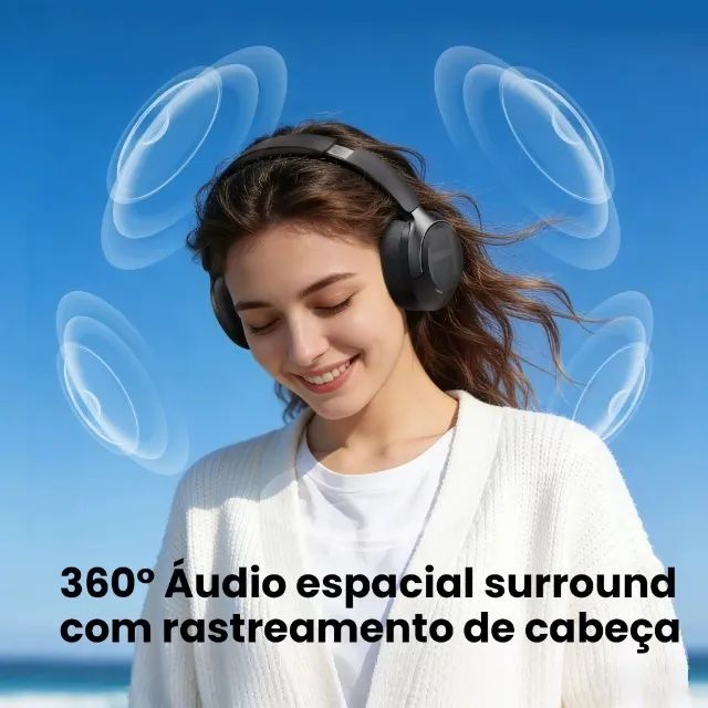 Fone Haylou S40 Original | Bluetooth 5.4 | ANC - Foto 5