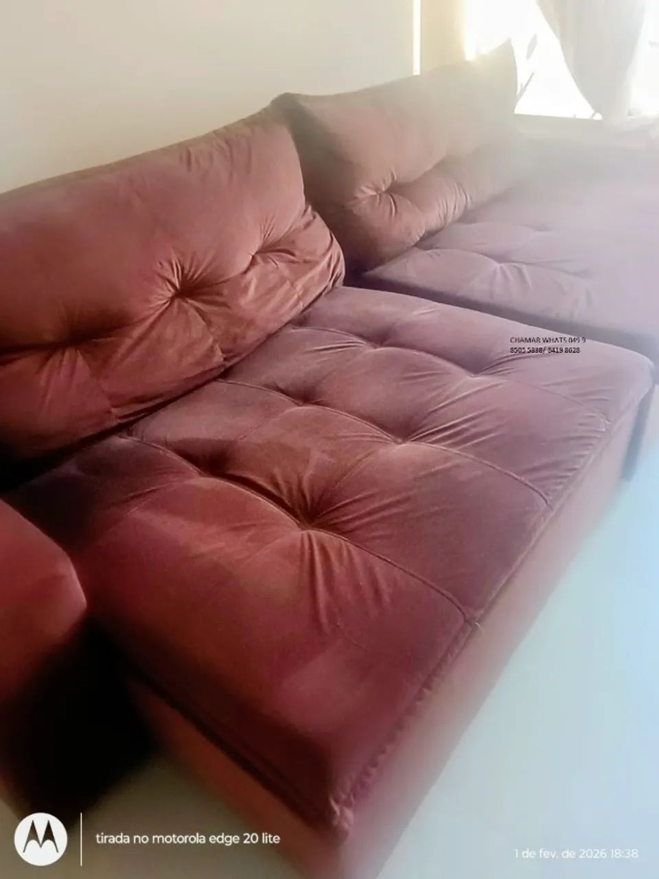 Sofá grande chama whats 49 9  * - Foto 5