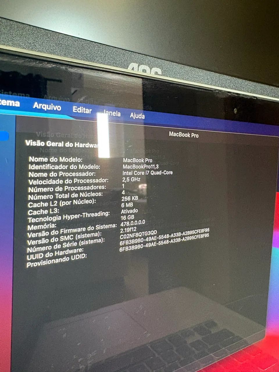 Macbook Pro A1398 - Foto 3