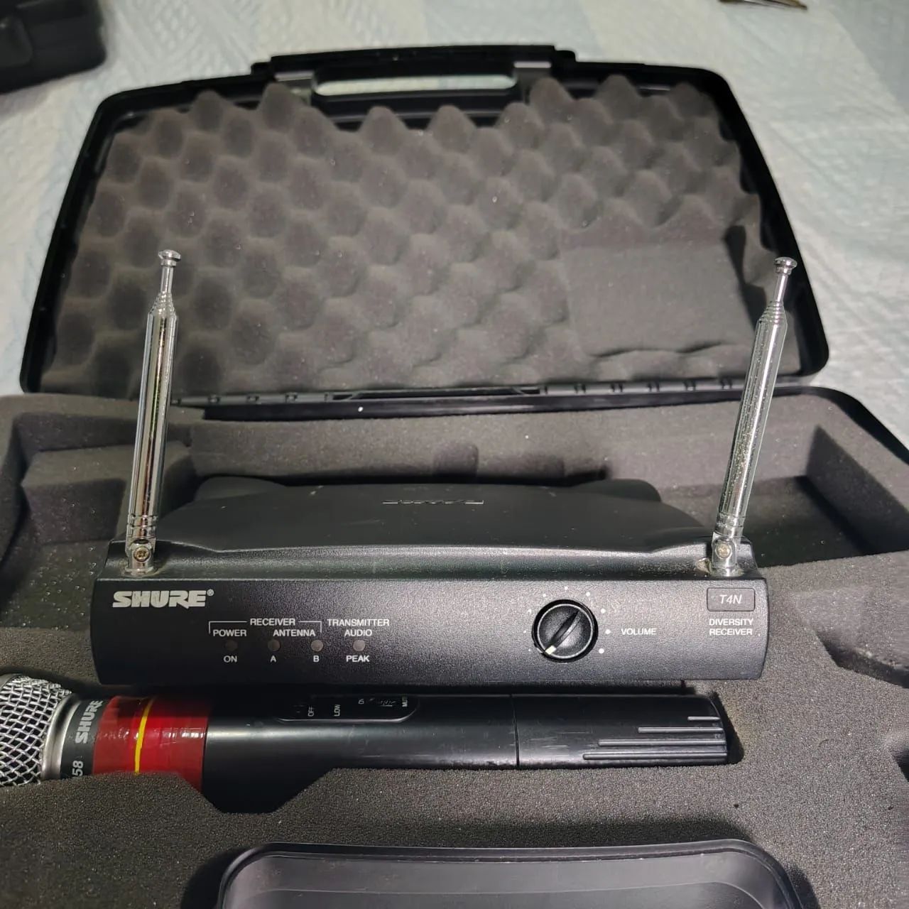 Microfone Shure UHF - Foto 2