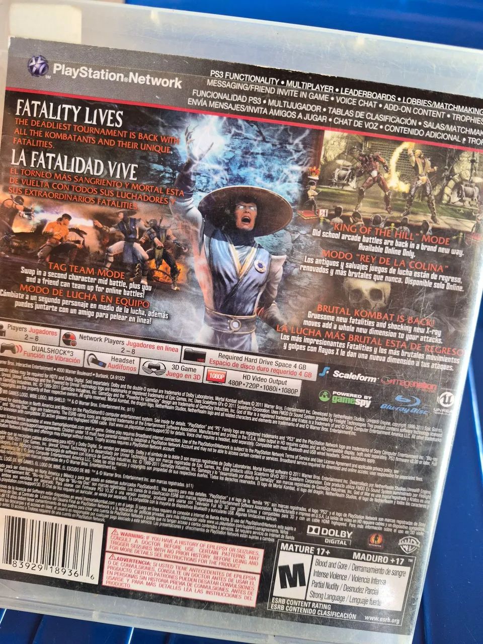 Mortal Kombat Ps3  - Foto 2
