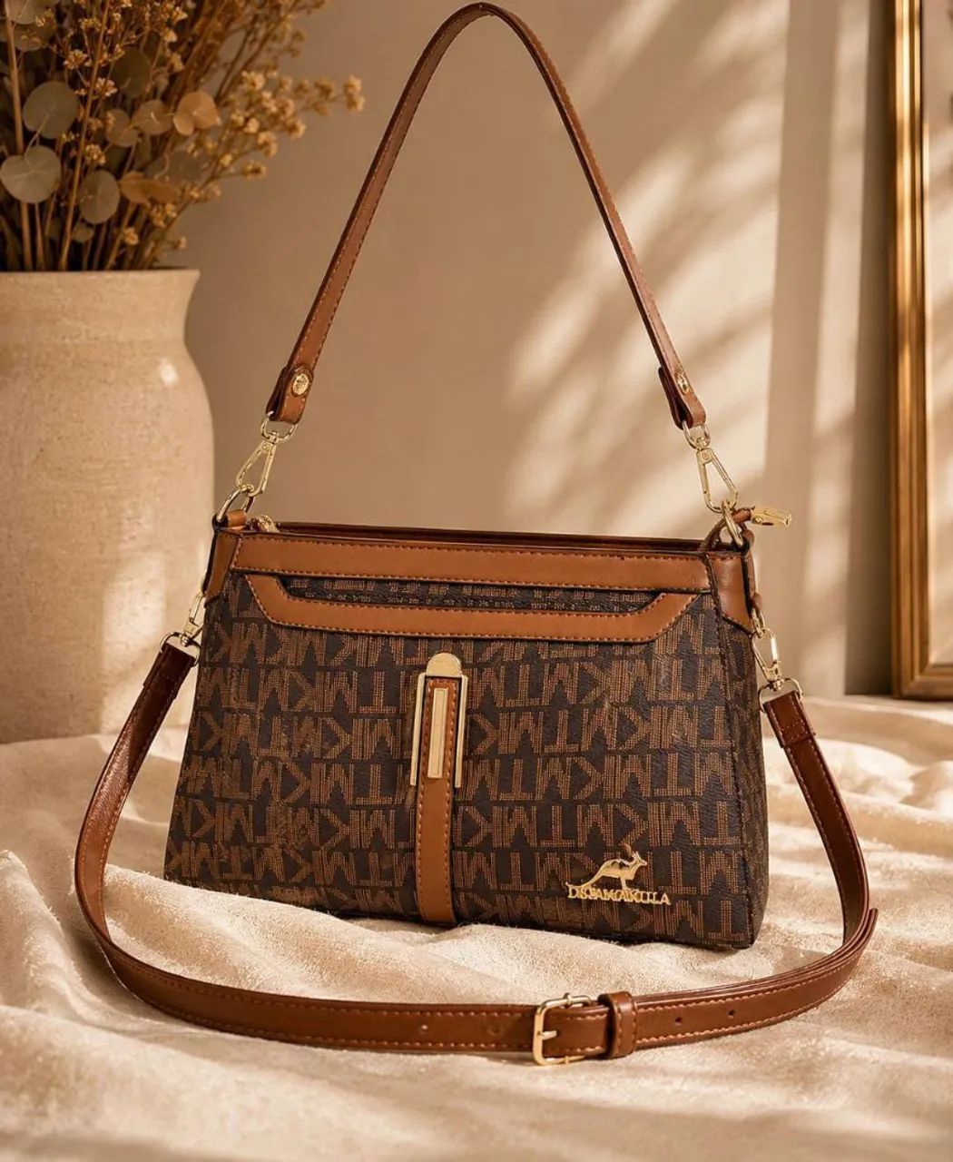 Bolsa elegante material resistente ideal para uso diário  - Foto 5