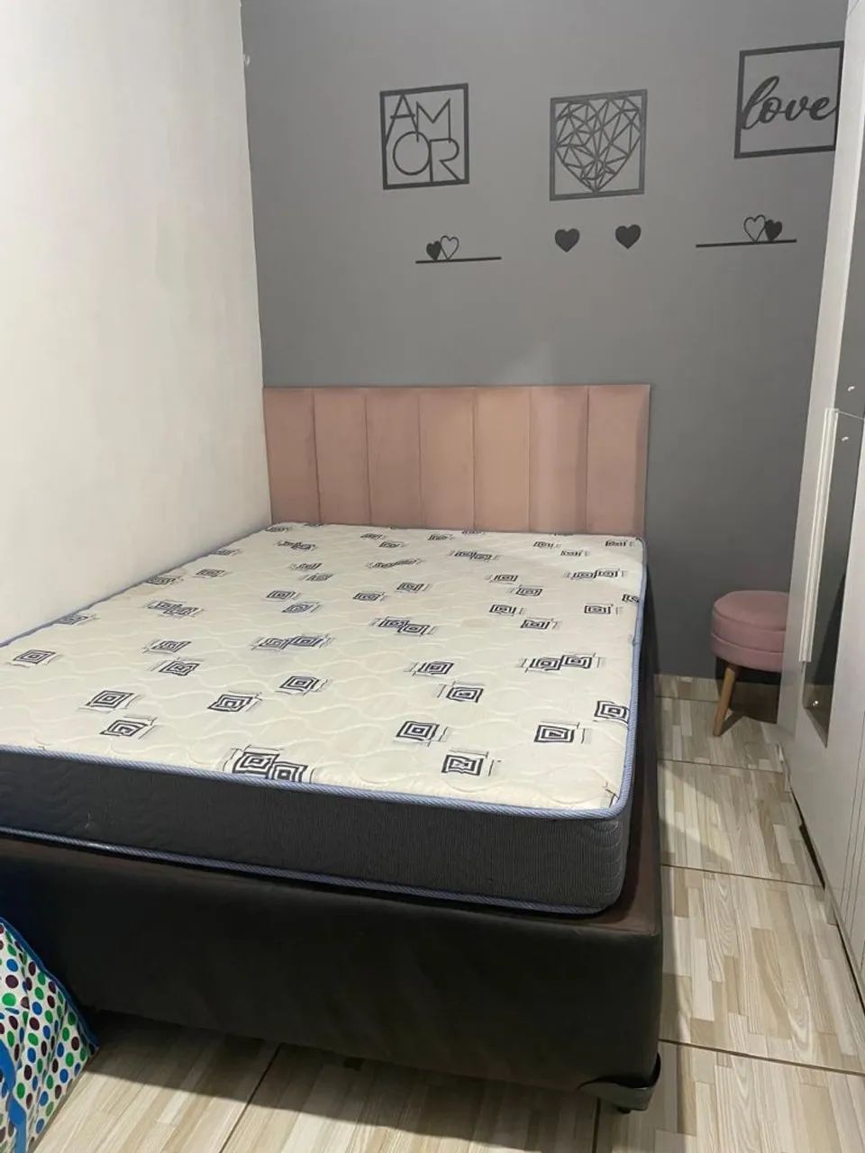 Cama box casal