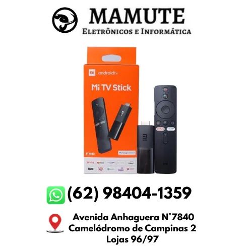 Xiaomi Mi Tv Stick Streaming Full Hd Bluetooth Versão Global
