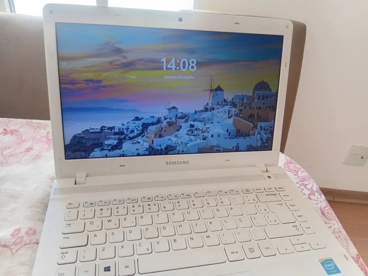 Notebook Sansung branco  - Foto 4