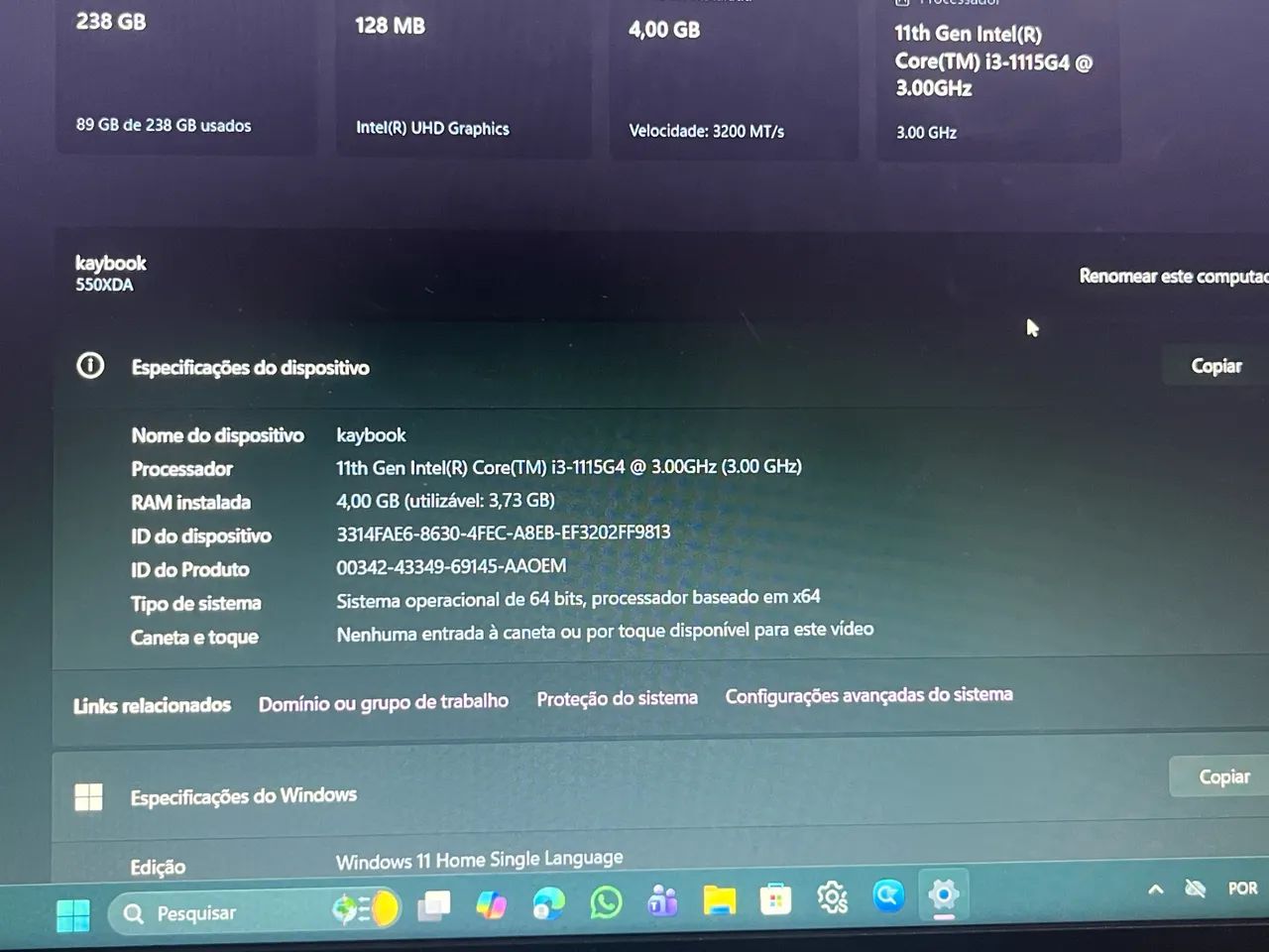 vendo notebook samsung book i3 - Foto 2