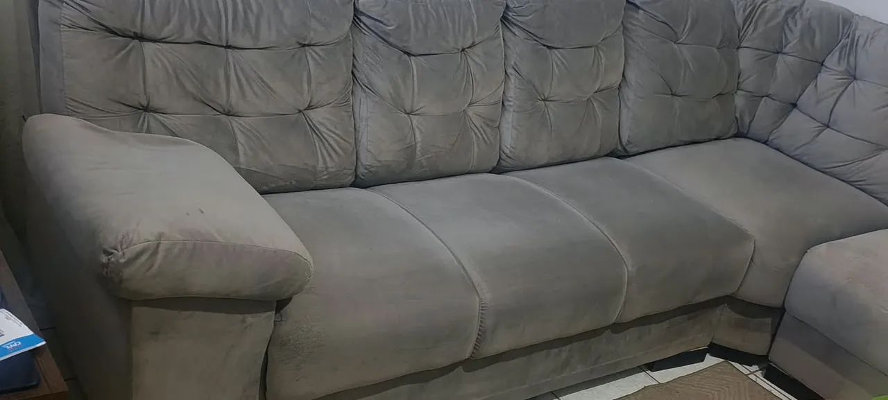 Sofá semi novo 6 lugares  - Foto 2