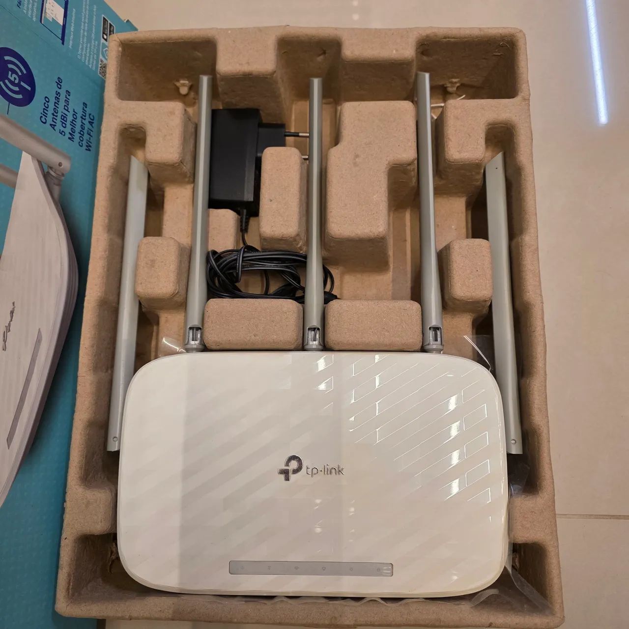 Roteador TP-link Archer C60 - Wireless Dual Band AC1350 - Quase Doação!! - Foto 4