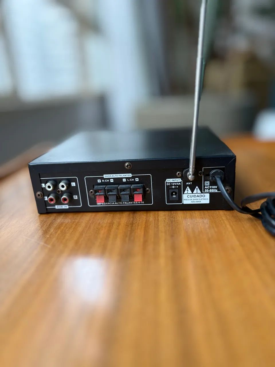 Amplificador YDTECH 84088 USB SD FM com 2 Entradas Microfone - Foto 4